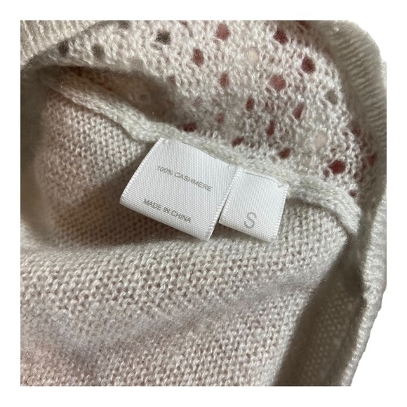 Kokun Cashmere Pointelle Sweater - Picture 5 of 6